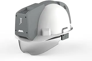 Jarsh Safety | Air conditioned Helmet | JS-22EGC-G | Model E | White | 1 Year Warranty.