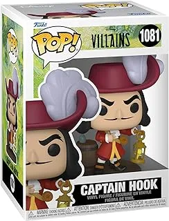 Funko Pop! Disney: Villains - Captain Hook - Disney Villains - Collectable Vinyl Figure - Gift Idea - Official Merchandise - Toys for Kids & Adults - Movies Fans - Model Figure for Collectors