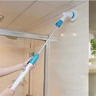 FywzGG Scrubber Electric Spin Power Scrubbing Cleaning Brush for Floor Bathroom Wall Toilet Bathtub Swimming Pool Tire Rechargeable Extendable Tool