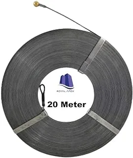 Royal Apex Heavy Duty Wire Pulling Spring Electric or Communication for Electrical Works and Multi-Purpose Use. (5mm x 20 Meter)