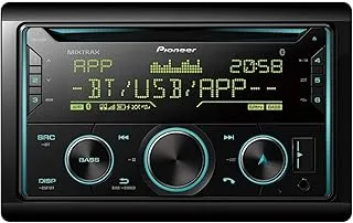 Pioneer FH-S725BT CD and Digital Media Receiver Pioneer Smart Sync Compatible, Dual Bluetooth, 3 RCA Pre-Outs, Direct Control for Certain Android Phones, Black