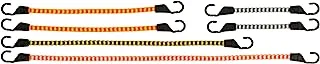 Keeper - Assorted Flat Bungee Cord in Multiple Colors, 6 Pack - 15