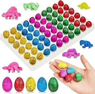 60 Pcs Magic Growing Dinosaur Eggs Add Water Child Gift Hatching Inflatable Toy 60 Pcs As A Set