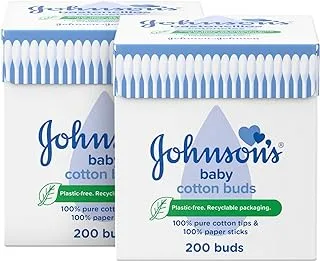 Johnson's Baby Cotton Buds, 400 Pieces