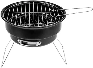 Mini Portable Round Camping Bbq Barbecue Grill Stand Stove Outdoor Camping Hiking Travel Fishing