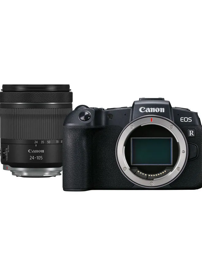 Canon EOS RP Mirrorless Camera With RF 24-105mm F4-7.1 IS STM Lens 26.2 MP Full Frame Dual Pixel CMOS AF 5 FPS 4K Movies Wi-Fi Bluetooth