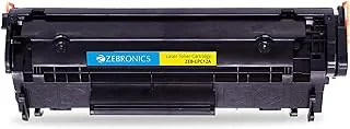 Zebronics Printer Cartridge For Hp Lj, Large, Black, Zeb-Lpc12A