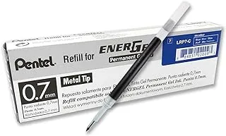 Pentel Refill Ink - for EnerGel PRO Permanent Gel Pen, (0.7mm) Medium Line, Blue LRP7-C