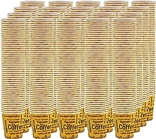 6.5 OZ DISPOSABLE PAPER CUP FOR HOT TEA,COFFEE, KARAK CUPS, FOR HOME OR OFFICE USE - (1000 PIECES/CARTON)