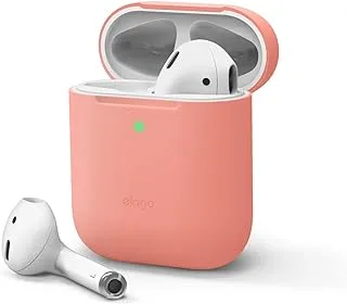 Elago basic skinny case for apple airpods - peach