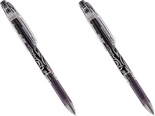 Pilot Frixion Erasable Needle Point Pen 2-Pieces, 0.5 mm Size, Black