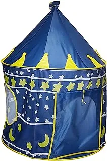 Mumoo Bear Princess Castle Play Tent with Glow in The Dark Stars, conveniently Folds in to a Carrying Case, Your Kids Will Enjoy This Foldable POP Up Blue Play Tent/House Toy for Indoor & Outdoor Use