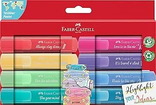 Faber-Castell Textmarker TL 46 Pastell Promo 8er Kart