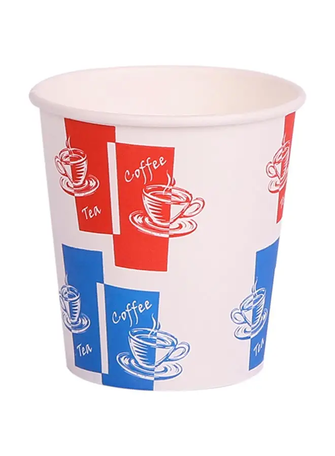 Hotpack 50-Piece Disposable Paper Cup Multicolour