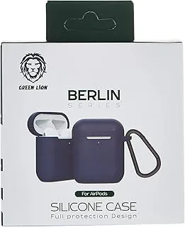 Green Lion Berlin Series Silicone Case for Airpods 1/2 - Blue