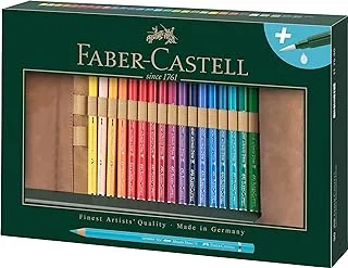 Faber-Castell Albrecht Dürer watercolour Pencil roll with 30 pencils including a water brush capacity of approx. 6 ml