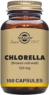 Solgar Chlorella 100 Vegetable Capsules