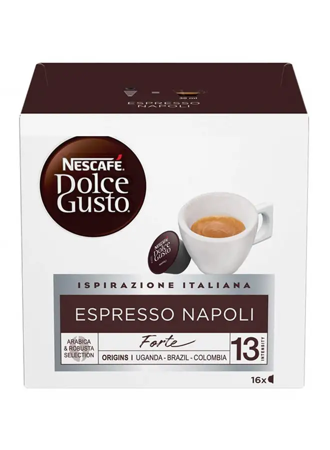 Nescafe Espresso Napoli Arabica 16 Capsules Arabica 128grams