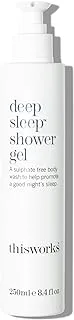 THISWORKS deep sleep shower gel: Calms the Mind and Protects the Skin, 8.4 fl oz (250ml)