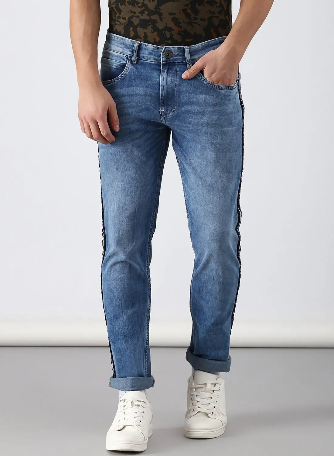 ABOF Slim Fit Jeans Blue