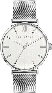 Ted Baker Men's Quartz Stainless Steel Strap, Silver, 22 Casual Watch (Model: BKPPGS2179I)