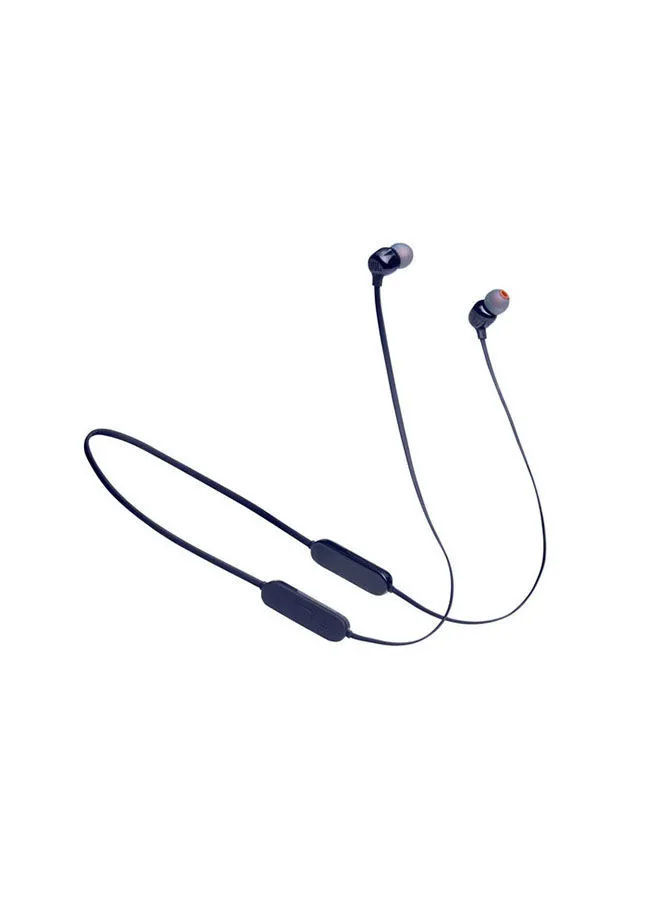 JBL Tune 125Bt Wireless In-Ear Headphones - Pure Bass - 16H Battery - Magnetic Cable - Multi-Point Connection Blue