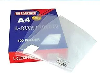 Partner Clear L Folder-A4 - 100 Pieces