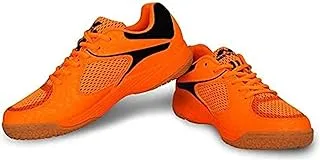 Nivia POWERSTRIKE BADMINTON SHOE,Orange,10