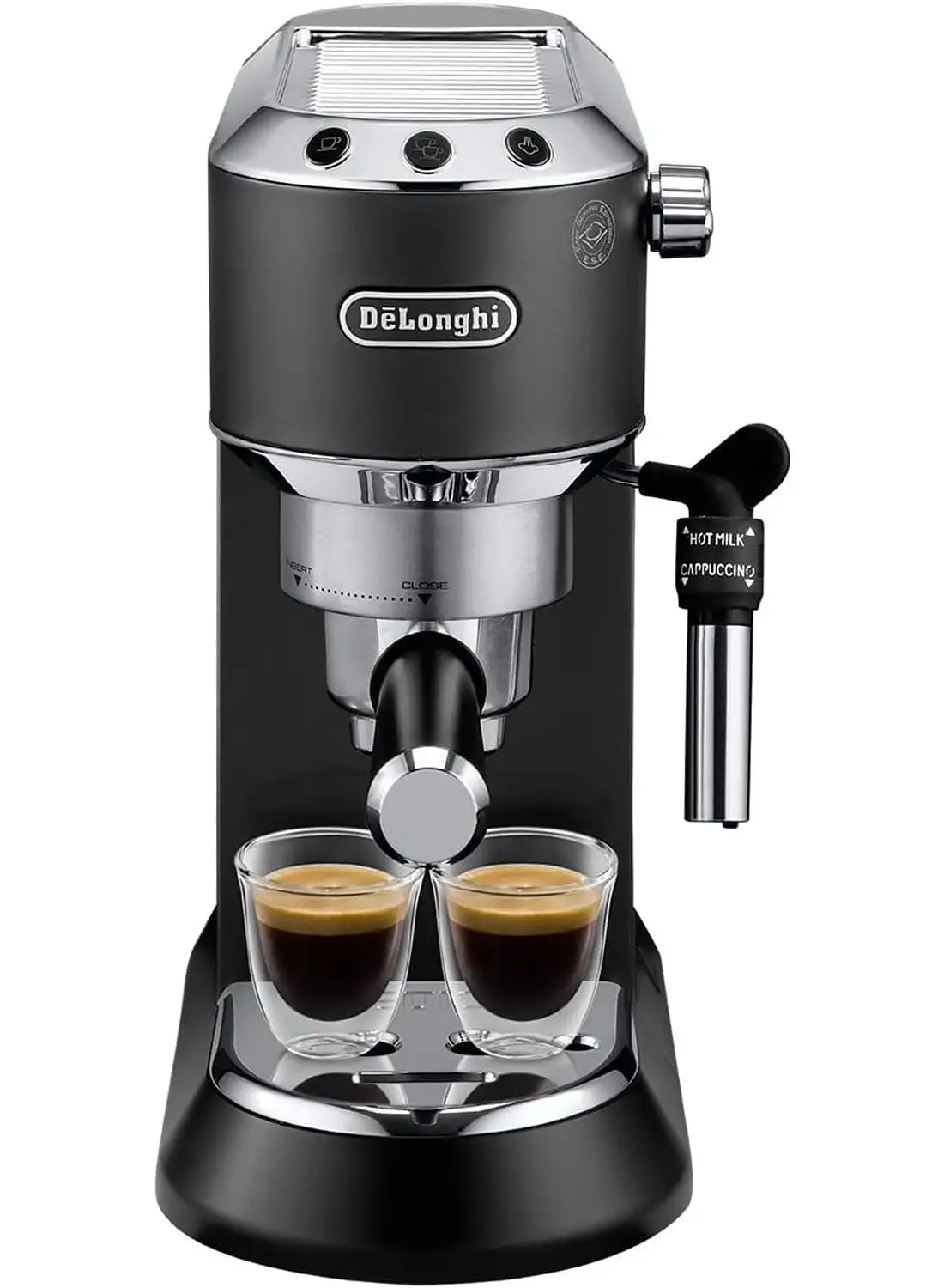 De'Longhi Pump Expresso Coffee Machine 1.1 L 1350 W EC685.BK Black/Silver