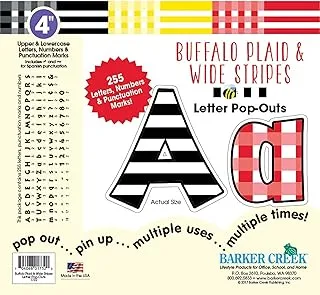 Barker Creek Letter Pop-Outs, 4