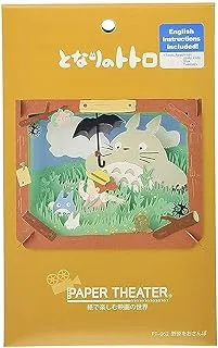 ensky Studio Ghibli via Bluefin My Neighbor Totoro Strolls Through The Fields Paper Theater PT 062 Official Merchandise