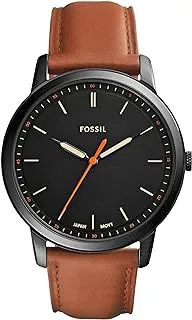 Fossil Men's Quartz Watch, Analog Display and Leather Strap