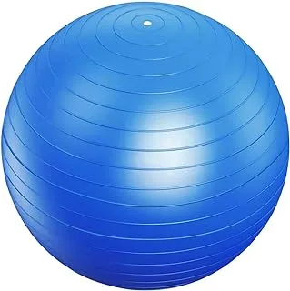 FK Anti-Burst and Slip Resistant Exercise Ball Yoga Fitness Birthing 65CM (Blue)