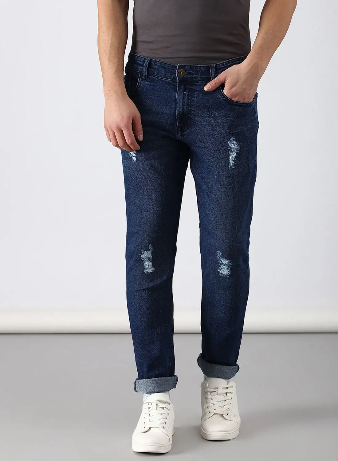 ABOF Slim Fit Jeans Blue