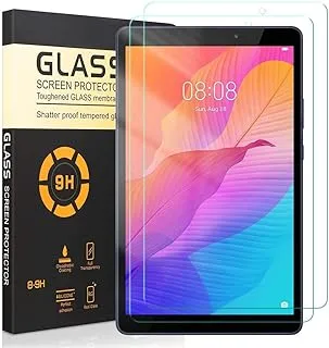 KAPUCTW [2 Pack] Screen Protector for Huawei MatePad T8 8.0, Hardness 9H Tempered Glass Film Scratch-Resistant/Bubble Free/Fingerprint