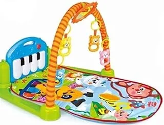 Play Mat Activity Gym for Baby - Kick and Newborn Toy with Piano