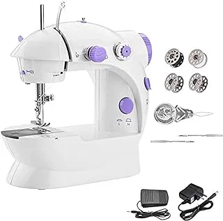 Mini Sewing Machine with Upgraded Eco-Friendly Material,Portable Electric Foot Pedal Great for Beginner