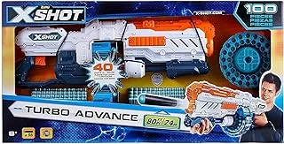 X SHOT Zuru Excel Turbo Advance 40 Capacity Barrel Foam Blaster, 96 Darts, 36136