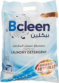 Bcleen Laundry Detergent Powder, Original Scent, Stain-free Clean Laundry, Washing Powder, 2.5 KG Pack