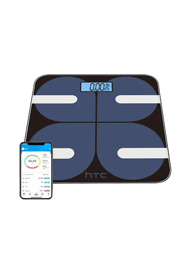 HTC Smart Weighing Scale / Bath Scale With Bluetooth Compatible With IOS And Android