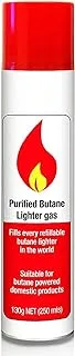 Royal Apex Ultra Refined Purified Butane Lighter Refill Gas 130g, Suitable for Fill Worlds Almost Lighters with Variety of Six Different Nozzles (1)