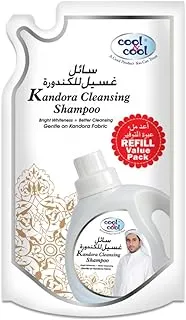 Cool & Cool Kandora Cleansing Shampoo 500 ML Pouch - Gentle Fabric Care, Color Protect, Long Lasting Fragrace & Easy Rinse Off