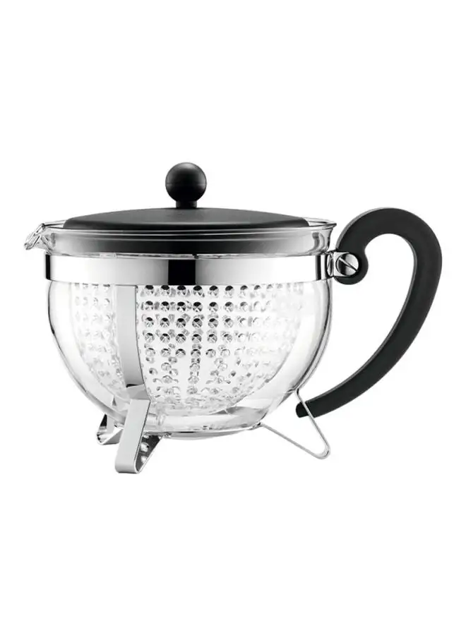 bodum Darjeeling Tea Pot Silver/Black