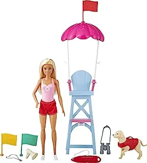 Barbie LIFEGUARD DOLL AND PLAYSET, Multicolor