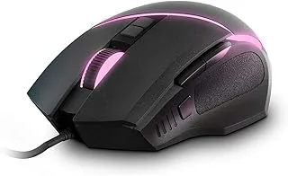 Energy System Gaming Mouse ESG M2 Flash (Raton 6400 dpi, USB, RGB LED Lights, 8 Customizable Buttons), One size