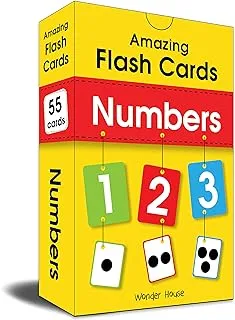 Amazing Flash Cards Numbers: Early Development OF Preschool Toddler (55 Cards)