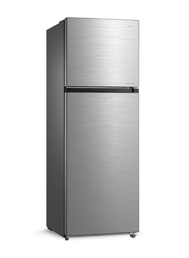 Midea 489L Gross And 356L Net Capacity Top Mount Double Door Refrigerator, 2 Doors Frost Free Fridge Freezer With Smart Sensor And Humidity Control, Active-C Fresh, Multi-Air Flow, Electronic Control MDRT489MTE46 Silver