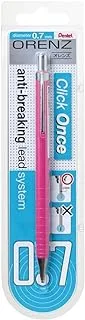 Pentel Mechanical Pencil Orenz 100% Shatterproof In Blister Card .7Mm