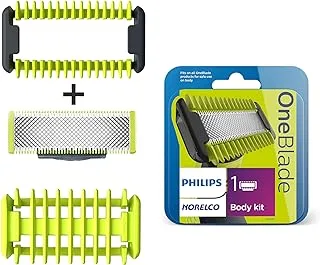 Philips Norelco Oneblade Body Kit, 3 Pieces, Qp610/80