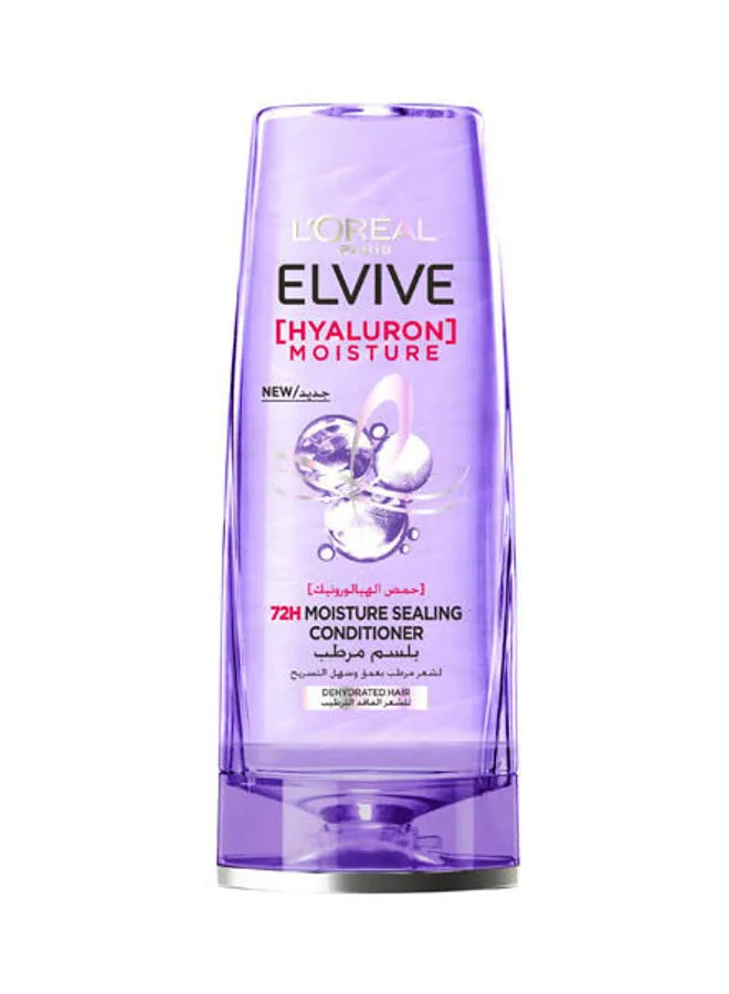 لوريال باريس لوريال باريس Elvive Hyaluron Moisture 72H Moisture Sealing Conditioner أرجواني 200.0 مل